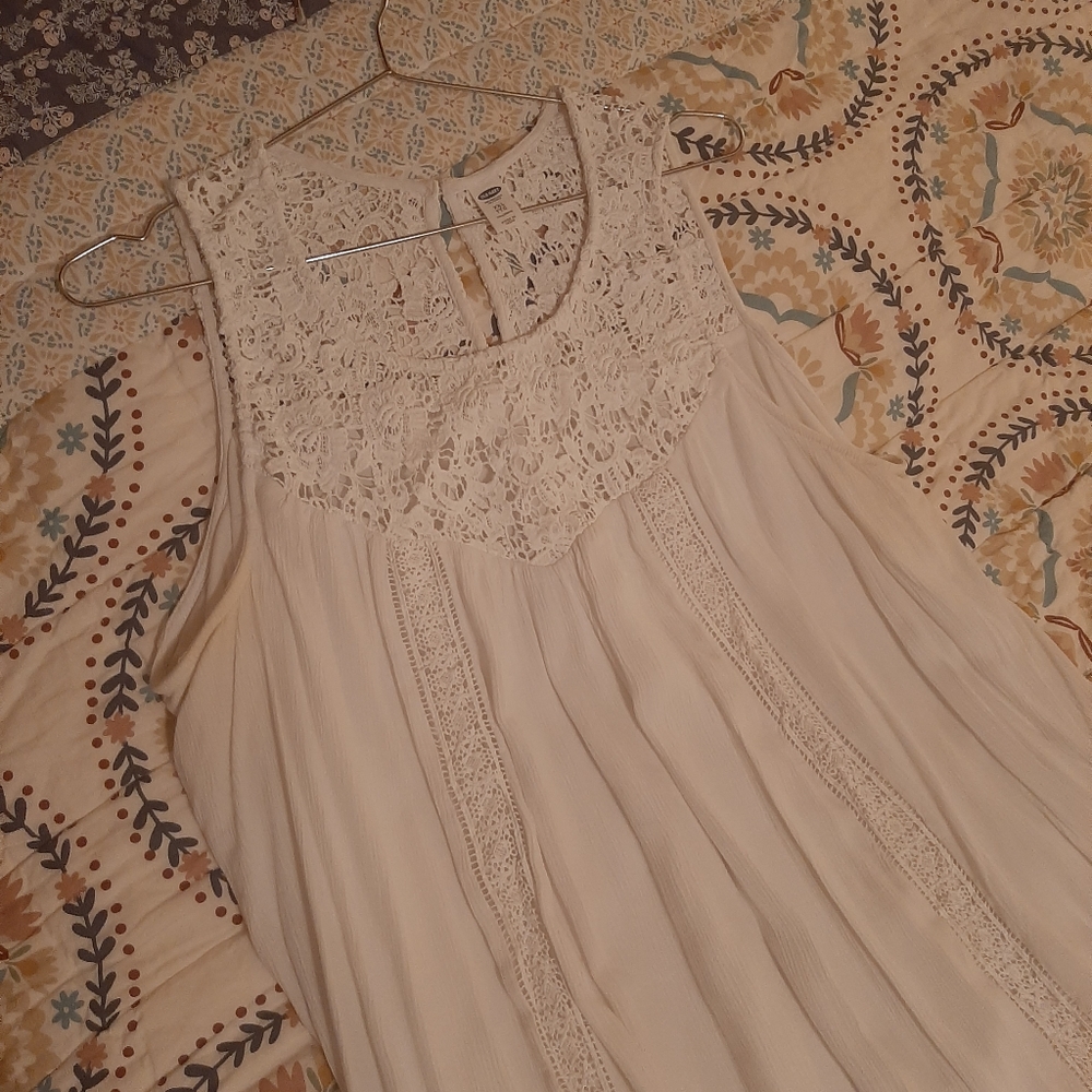 Beautiful old navy crocheted sun dress xxl tall - Picture 2 of 2